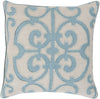 Surya Amelia Arabella AL-002 Pillow 22 X 22 X 5 Down filled