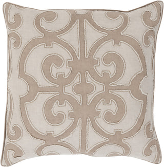 Surya Amelia Arabella AL-005 Pillow 18 X 18 X 4 Poly filled