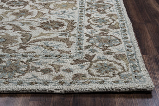 Rizzy Ashlyn AL2573 Blue Area Rug Edge Shot