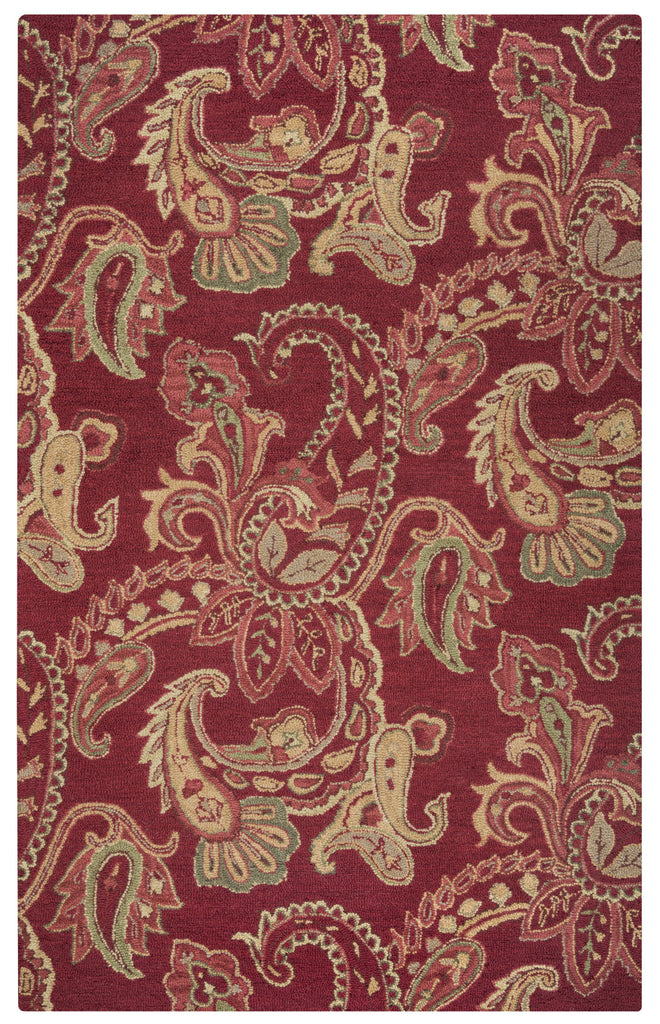 Rizzy Ashlyn AL2651 Burgandy Area Rug