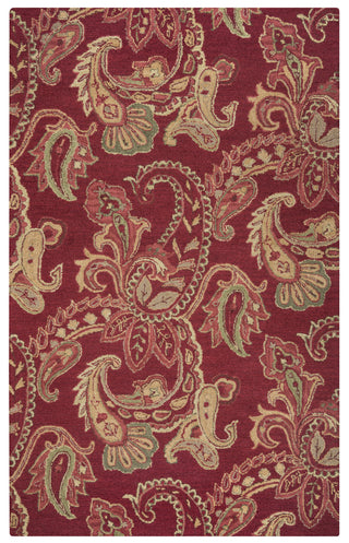 Rizzy Ashlyn AL2651 Burgandy Area Rug