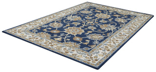 Rizzy Ashlyn AL2823 Blue Area Rug Angle Shot