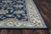Rizzy Ashlyn AL2823 Blue Area Rug Edge Shot
