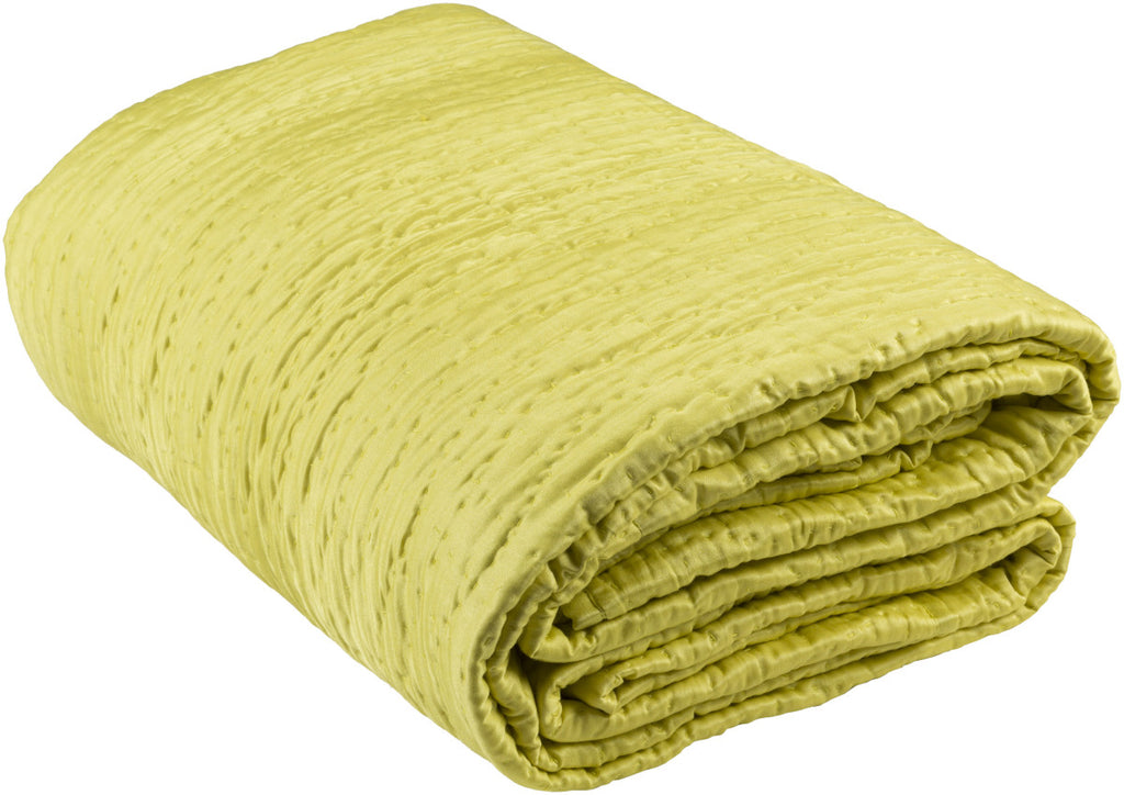 Surya Albany ALB-2010 Yellow Bedding King Quilt