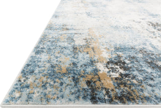 Loloi II Alchemy ALC-05 Denim/Ivory Area Rug Corner 