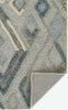 Momeni Allegro ALL-1 Blue Area Rug Close up