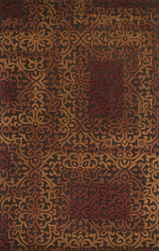 Loloi Alexi AJ-01 Brown / Spice Area Rug main image