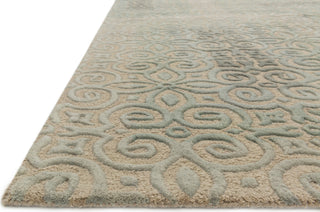 Loloi Alexi AJ-04 Beige / Mist Area Rug Corner Shot