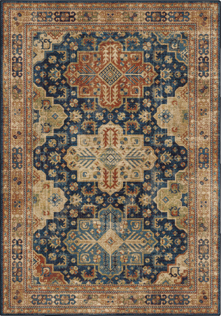 Orian Rugs Alexandria Akstafa Navy Thatch Area Rug by Palmetto Living main image