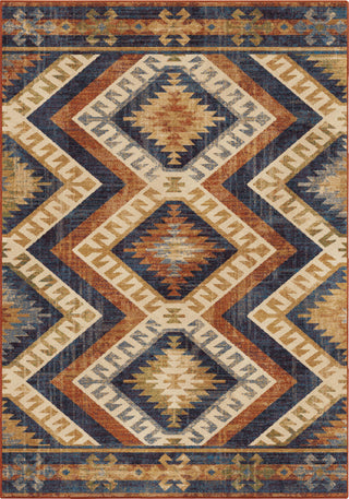 Orian Rugs Alexandria Kilim Diamonds Faded Red Area Rug by Palmetto Living main image