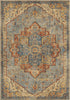 Orian Rugs Alexandria King Fisher Pale Blue Area Rug by Palmetto Living main image