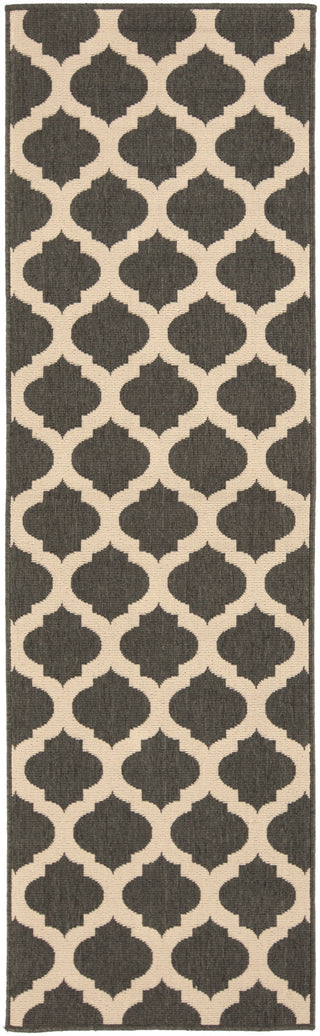 Surya Alfresco ALF-9584 Black Area Rug 2'3'' x 7'9'' Runner