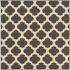 Surya Alfresco ALF-9584 Black Area Rug 7'3'' Square