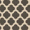 Surya Alfresco ALF-9584 Black Machine Loomed Area Rug Sample Swatch