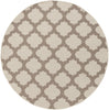 Surya Alfresco ALF-9586 Taupe Area Rug 7'3'' Round