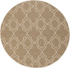 Surya Alfresco ALF-9587 Taupe Area Rug 7'3'' Round