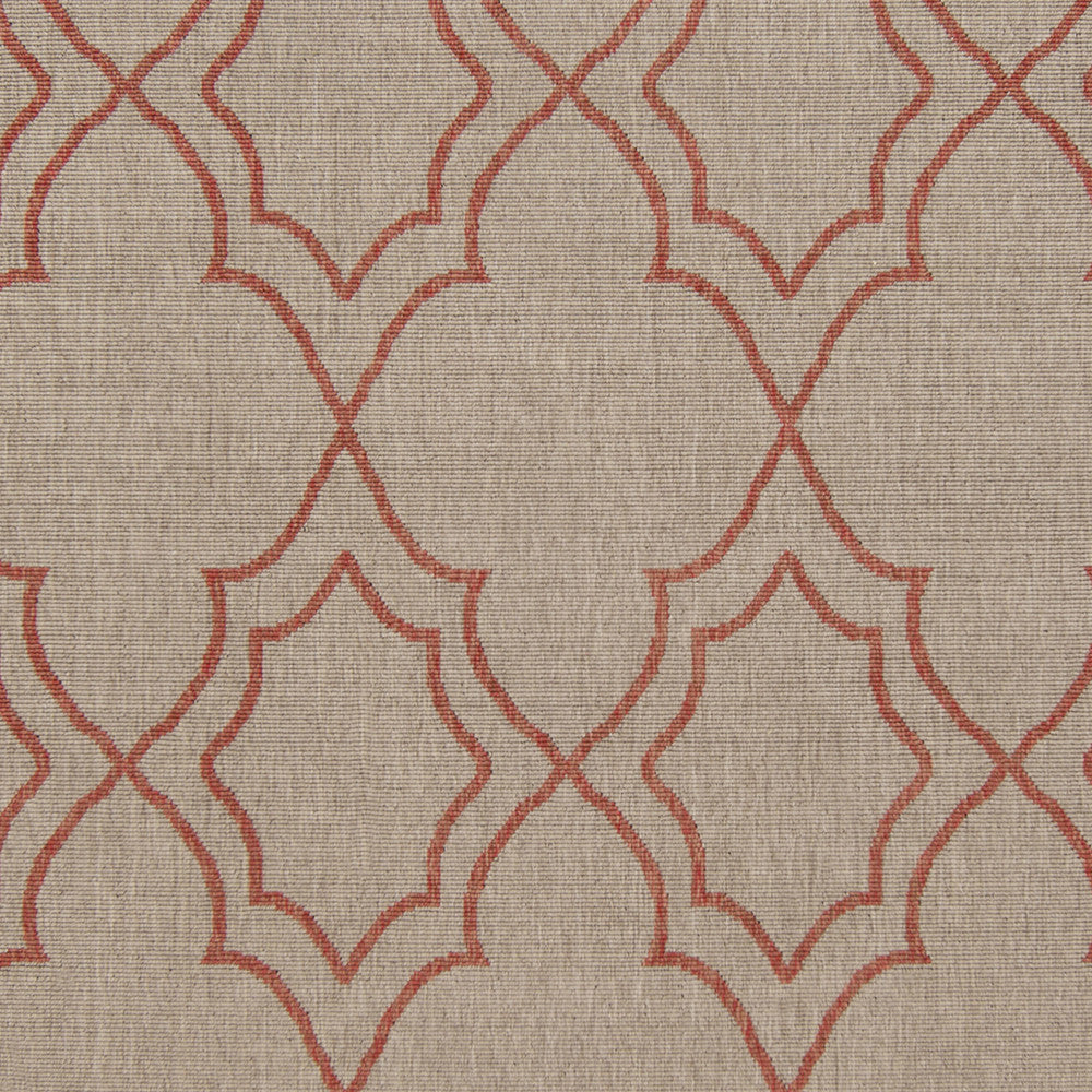Surya Alfresco ALF-9588 Taupe Machine Loomed Area Rug Sample Swatch