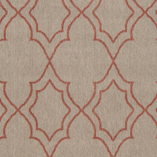 Surya Alfresco ALF-9588 Taupe Machine Loomed Area Rug Sample Swatch