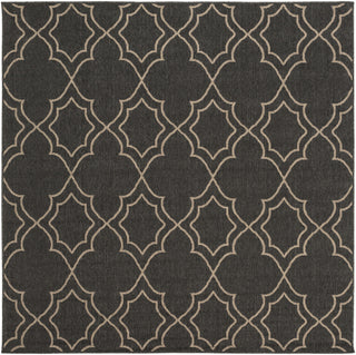 Surya Alfresco ALF-9590 Black Area Rug 7'3'' Square