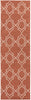 Surya Alfresco ALF-9591 Cherry Area Rug 2'3'' x 7'9'' Runner
