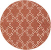 Surya Alfresco ALF-9591 Cherry Area Rug 7'3'' Round