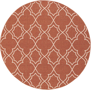 Surya Alfresco ALF-9591 Cherry Area Rug 7'3'' Round