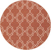 Surya Alfresco ALF-9591 Cherry Area Rug 7'3'' Round