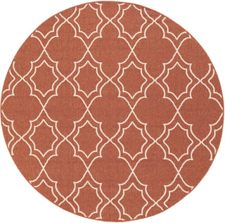 Surya Alfresco ALF-9591 Cherry Area Rug 7'3'' Round