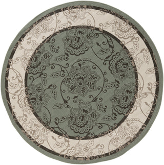 Surya Alfresco ALF-9594 Moss Area Rug 7'3'' Round