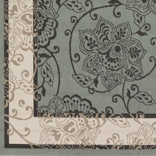 Surya Alfresco ALF-9594 Moss Machine Loomed Area Rug Sample Swatch