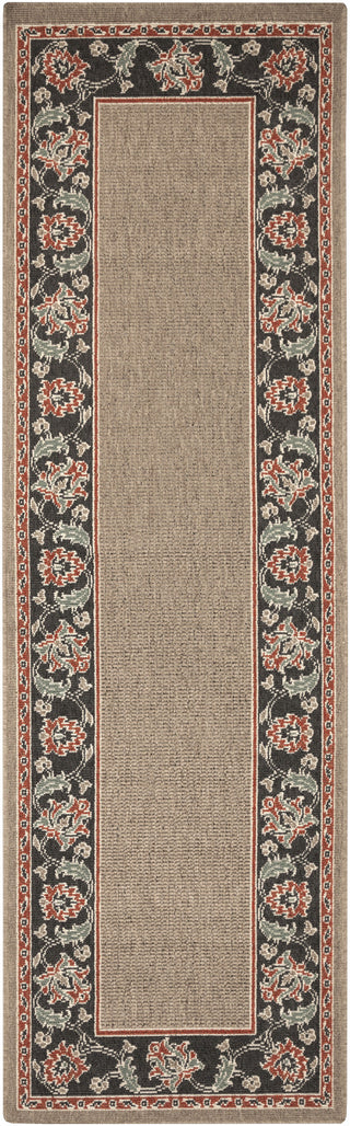 Surya Alfresco ALF-9597 Taupe Area Rug 2'3'' x 7'9'' Runner