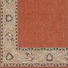 Surya Alfresco ALF-9598 Cherry Machine Loomed Area Rug Sample Swatch