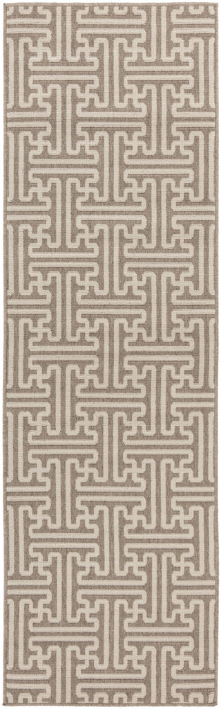 Surya Alfresco ALF-9599 Taupe Area Rug 2'3'' x 7'9'' Runner