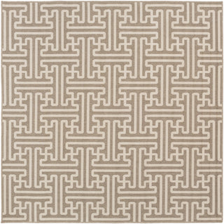 Surya Alfresco ALF-9599 Taupe Area Rug 7'3'' Square