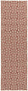 Surya Alfresco ALF-9600 Cherry Area Rug 2'3'' x 7'9'' Runner