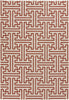 Surya Alfresco ALF-9600 Cherry Area Rug 5'3'' x 7'6''