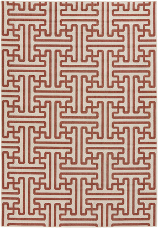 Surya Alfresco ALF-9600 Cherry Area Rug 5'3'' x 7'6''