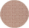 Surya Alfresco ALF-9600 Cherry Area Rug 7'3'' Round