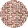 Surya Alfresco ALF-9600 Cherry Area Rug 7'3'' Round