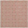Surya Alfresco ALF-9600 Cherry Area Rug 7'3'' Square