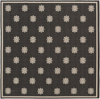 Surya Alfresco ALF-9608 Black Area Rug 7'3'' Square