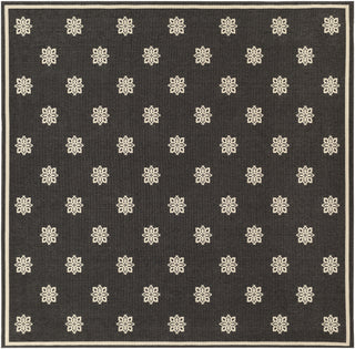 Surya Alfresco ALF-9608 Black Area Rug 8'9'' Square