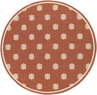 Surya Alfresco ALF-9611 Cherry Area Rug 7'3'' Round