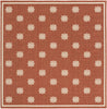 Surya Alfresco ALF-9611 Cherry Area Rug 7'3'' Square