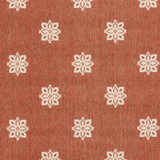 Surya Alfresco ALF-9611 Cherry Machine Loomed Area Rug Sample Swatch