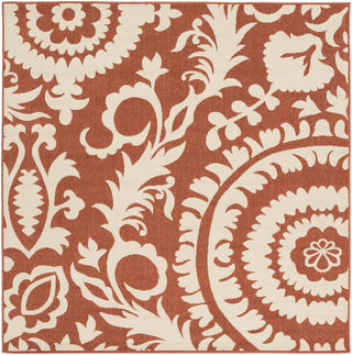 Surya Alfresco ALF-9613 Cherry Area Rug 7'3'' Square