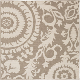 Surya Alfresco ALF-9616 Taupe Area Rug 7'3'' Square