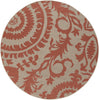 Surya Alfresco ALF-9617 Cherry Area Rug 7'3'' Round