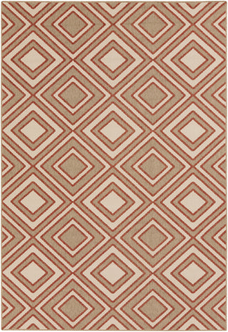 Surya Alfresco ALF-9618 Cherry Area Rug 5'3'' x 7'6''