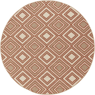 Surya Alfresco ALF-9618 Cherry Area Rug 7'3'' Round